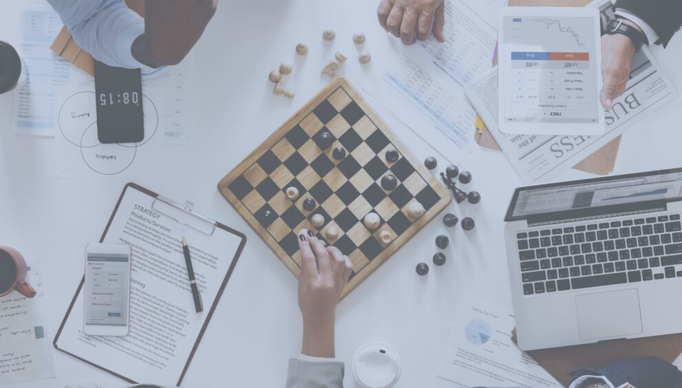 chess game business strategy concept 2