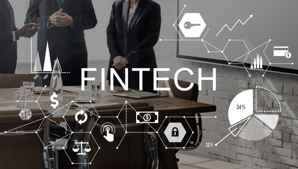 fintech investment financial internet technology concept